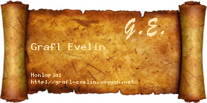 Grafl Evelin névjegykártya